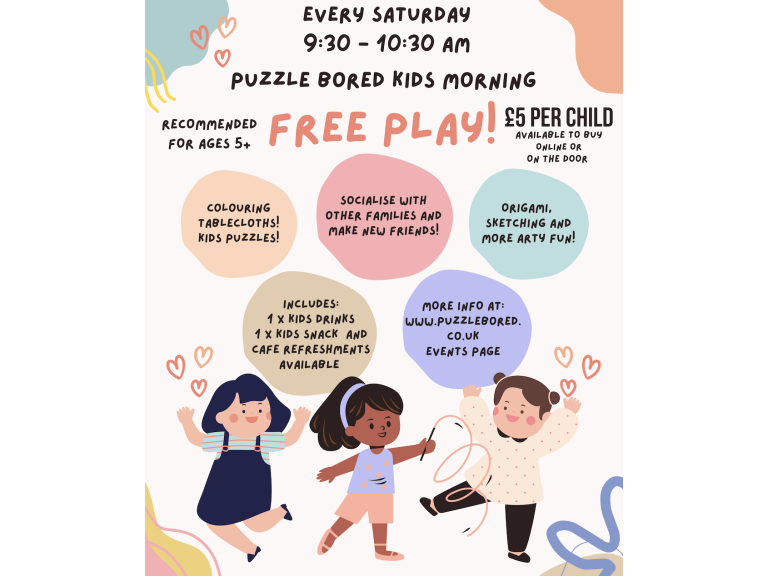 Free play kids morning!