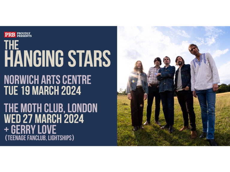 The Hanging Stars at Arts Centre - Norwich - PRB presents