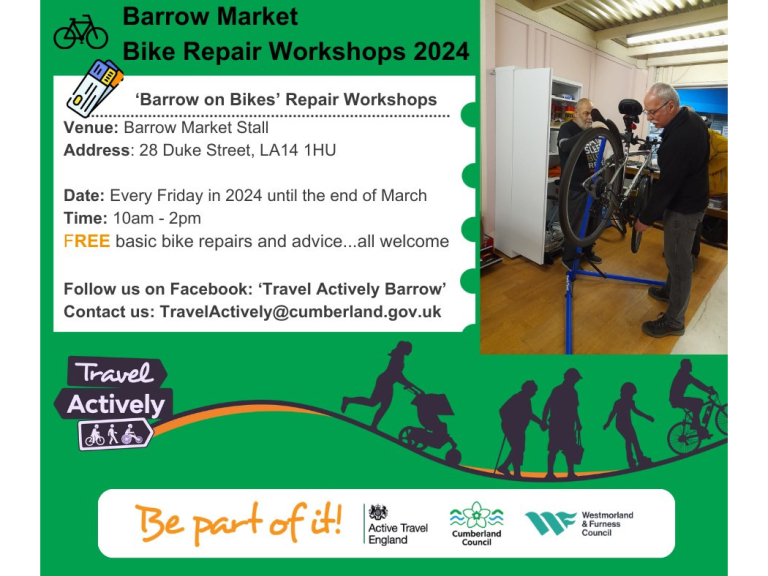 Barrow Market Bike Repair Workshops