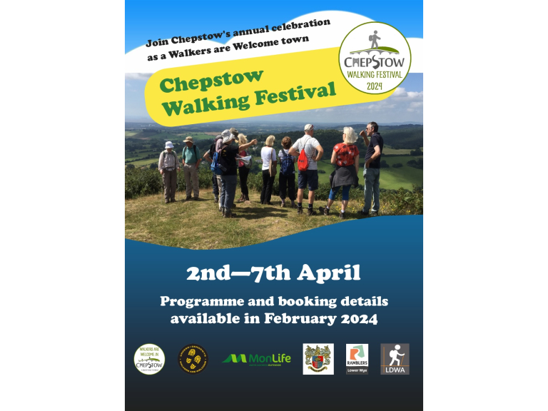 Chepstow Walking Festival 2nd April - 7th April 2024