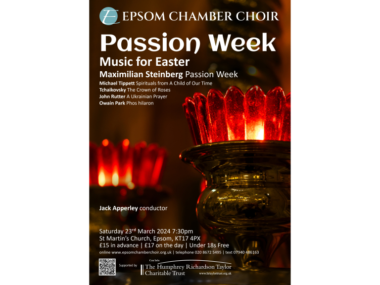 Passion Week- #ChoralConcert with @epsomchmbrchoir