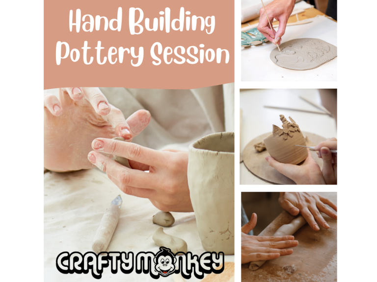 Hand Building Pottery Session