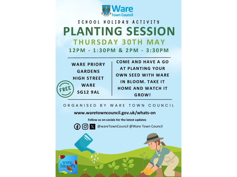 School Holiday Activity – Planting Session