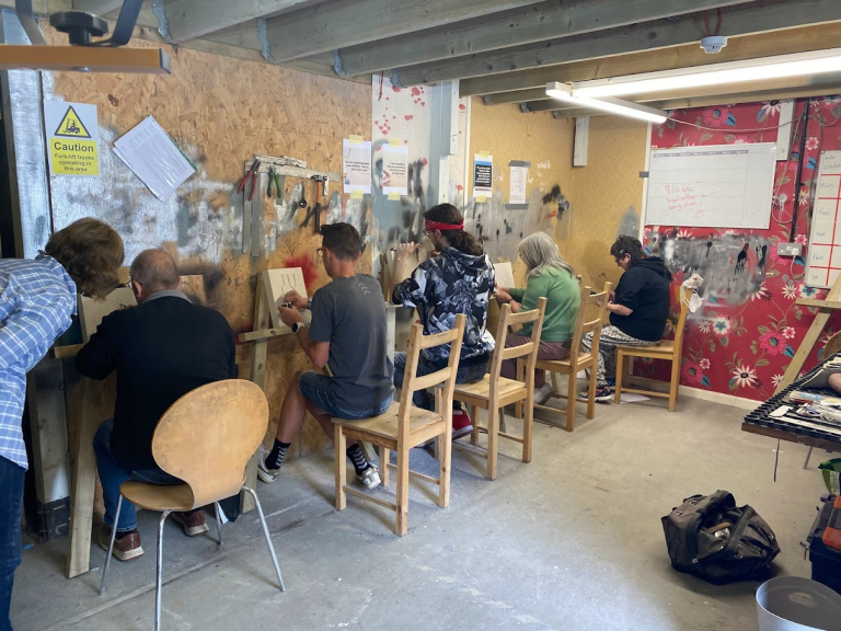 Stone carving and letter cutting days with  Neil Luxton