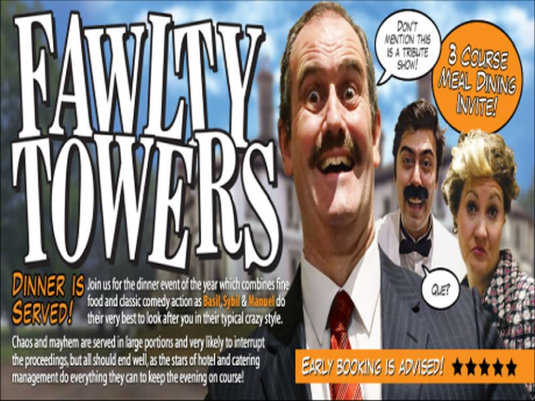 Fawlty Towers Comedy Dinner Show -27/04/2024