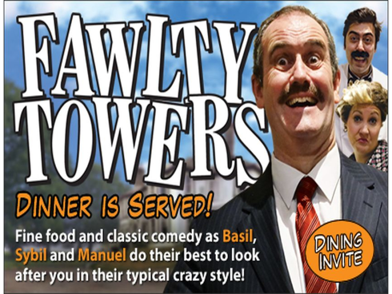 Fawlty Towers Comedy Dinner Show -17/05/2024