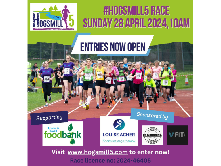 Epsom Allsorts Running Club - Hogsmill 5 @EpsomAllsorts – Ladies Only race + kids event