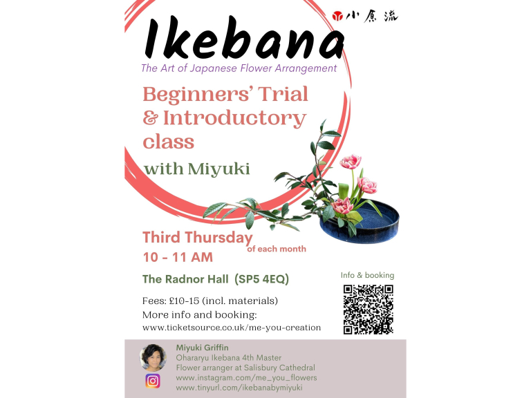Discover the Art of Ikebana: Beginners’ Trial & Introductory class