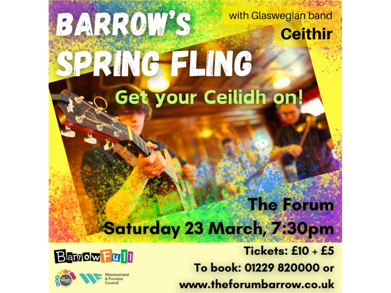 Barrow's Spring Fling - a ceilidh dance for all