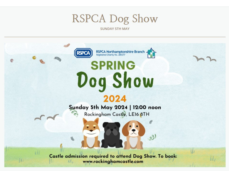 RSPCA Dog Show at Rockingham Castle