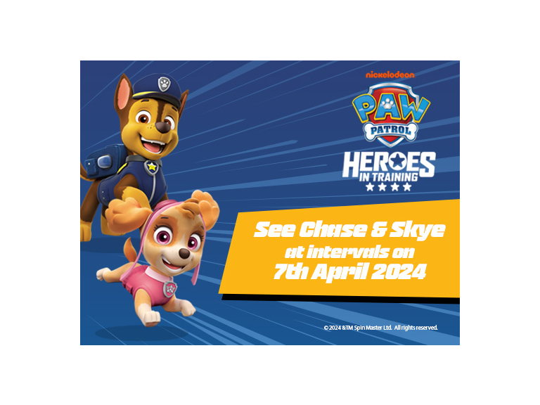 Come an see Chase and Skye from PAW Patrol at Woburn Safari Park on Sunday 7th April!