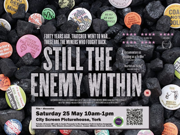 Miners' Strike at 40: Still the Enemy Within - Film and Discussion