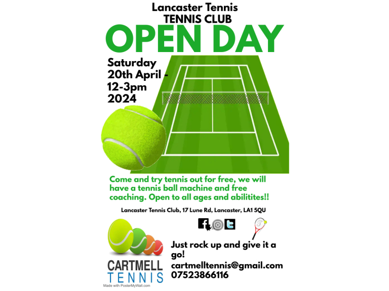 Free Tennis and Pickleball Open Day
