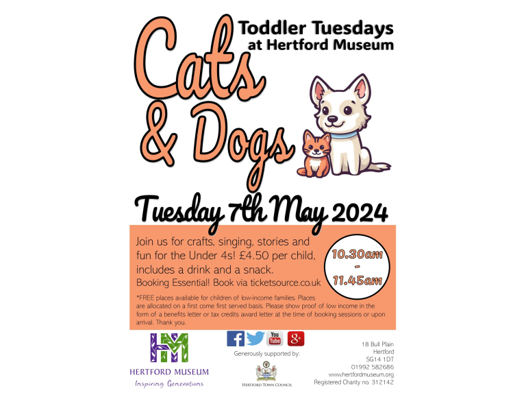 Toddler Tuesday: Cats & Dogs