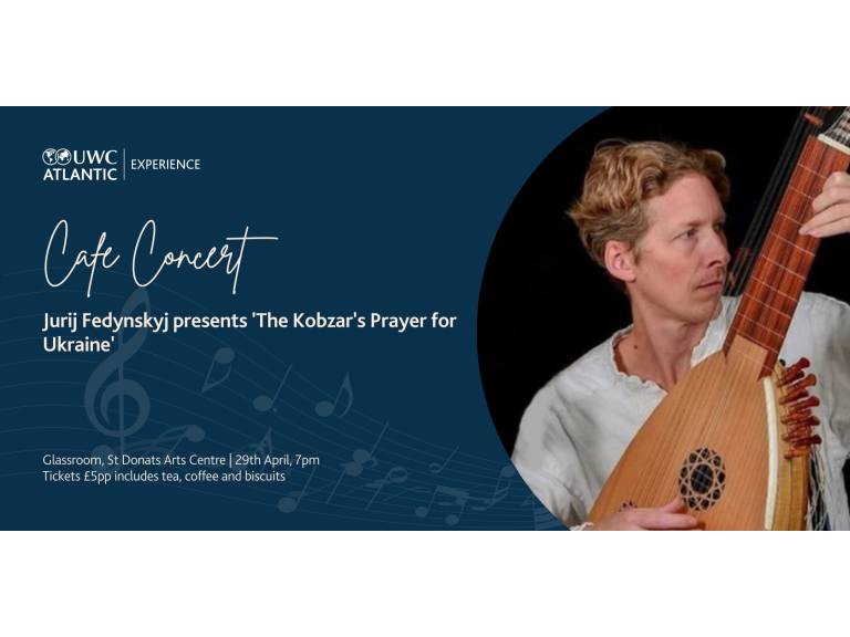 Jurij Fedynskyj presents 'The Kobzar's Prayer for Ukraine'