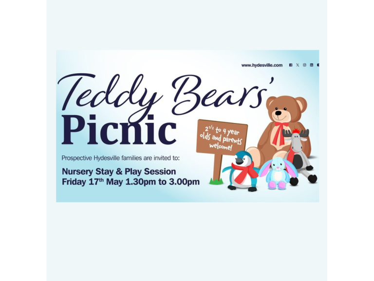 Teddy Bears Picnic at Hydesville Tower School