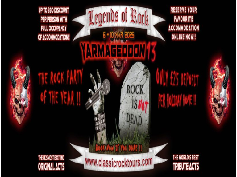 Legends Of Rock Festival 2025 - Great Yarmouth, UK