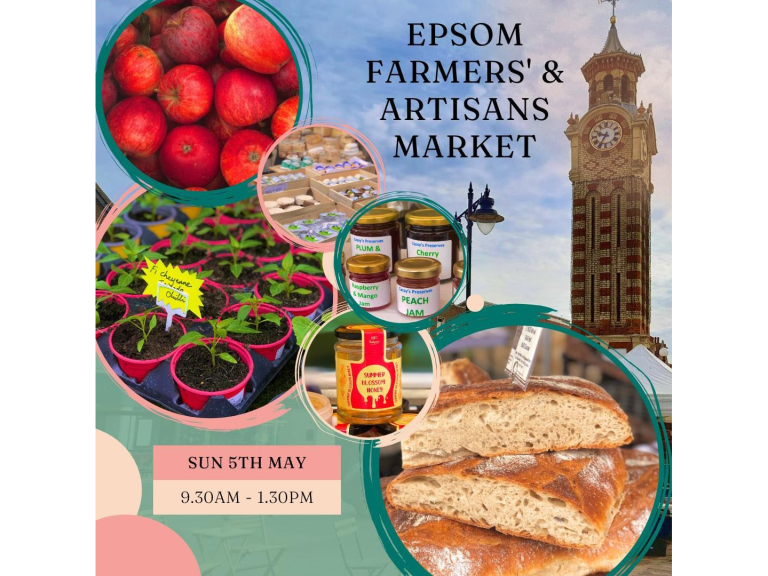 Monthly Farmers AND Artisan Market in Epsom @surreymarkets #loveyourmarket