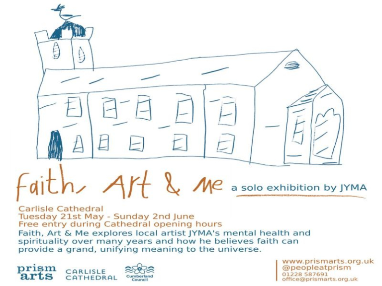 Faith, Art and Me: a solo exhibition by JYMA