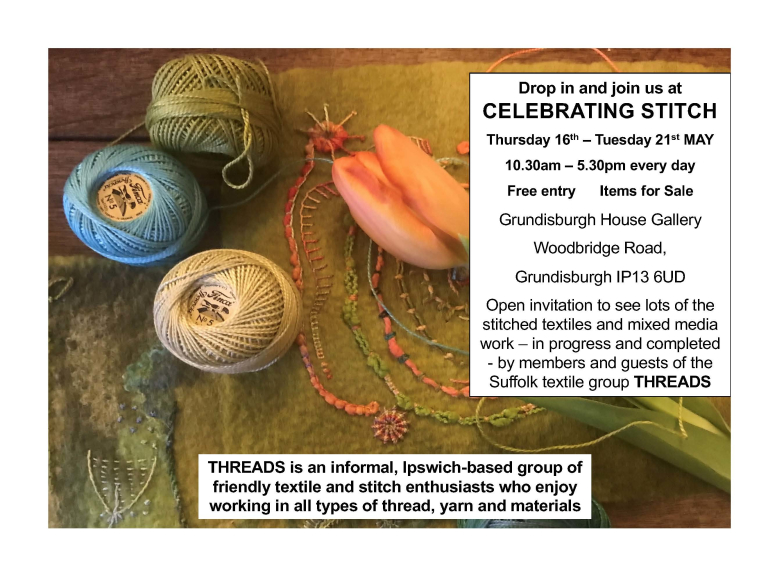 Threads Celebrating Stitch