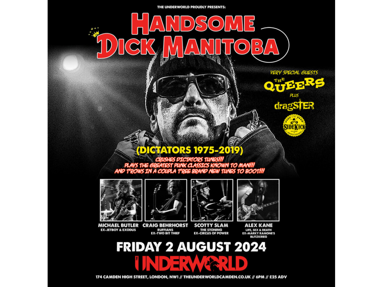 HANDSOME DICK MANITOBA at The Underworld - London
