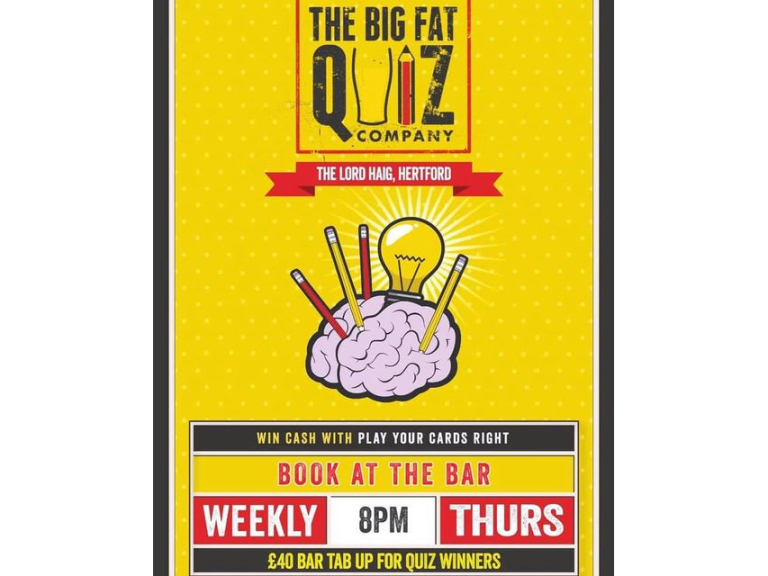 The Lord Haig Big Fat Quiz 