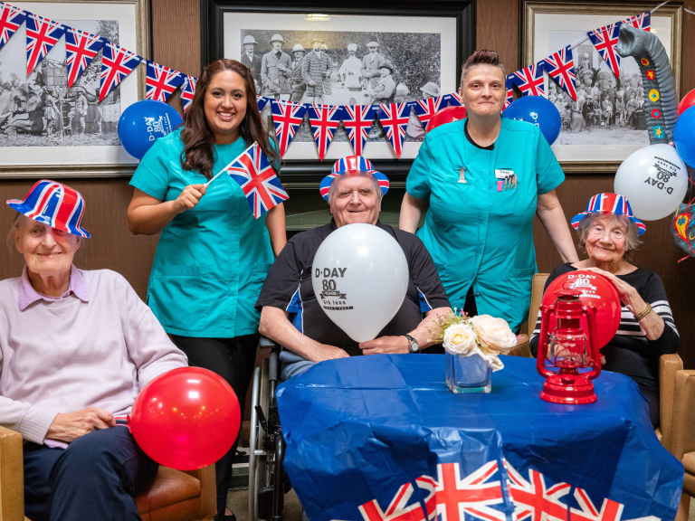 Let there be light: Horley care home invites local community to honour D-Day 