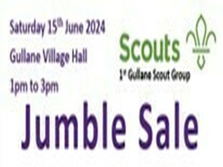 Gullane Scouts Jumble Sale - Sat 15th June 1pm-3pm