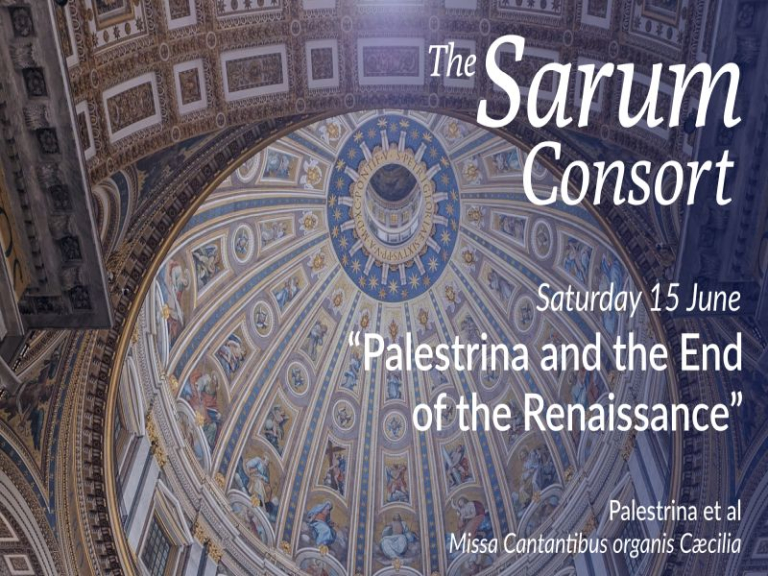 Palestrina and the End of the Renaissance