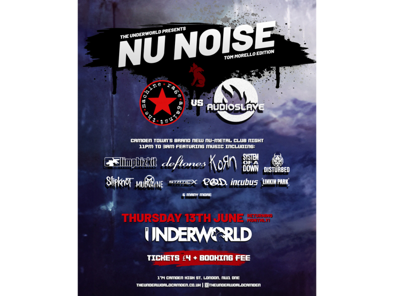 NU NOISE - Nu Metal Club Night at The Underworld - London