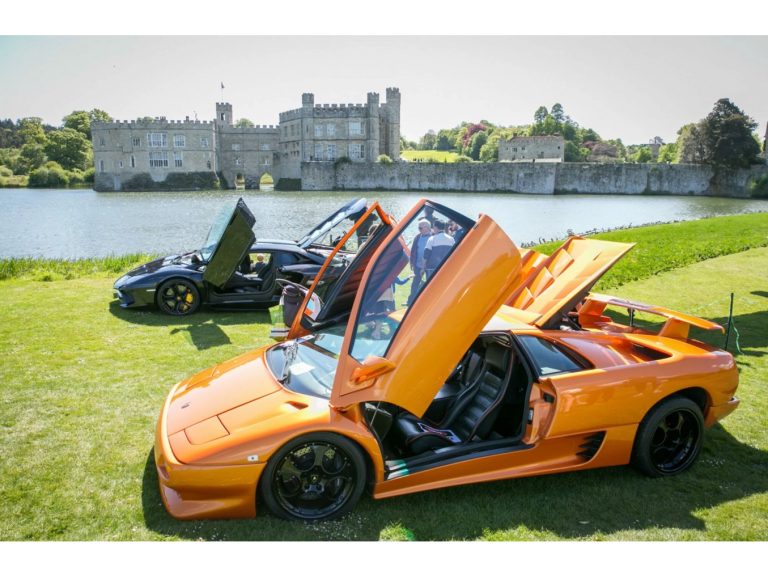 Motors by the Moat at Leeds Castle