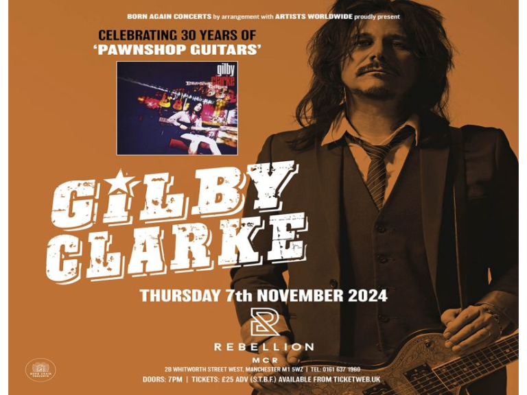 GILBY CLARKE at Rebellion - Manchester