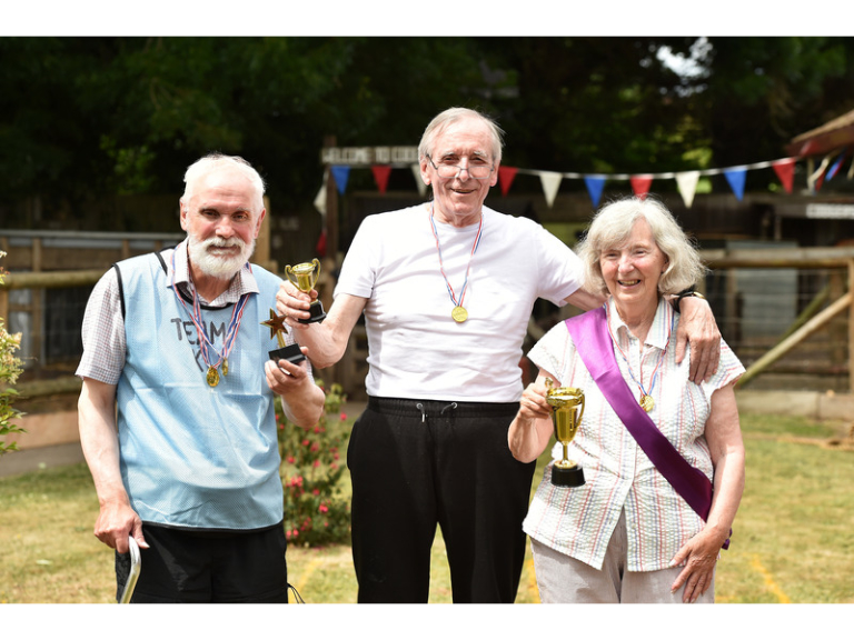 Going for gold! Hythe care home hosts sports day for local community