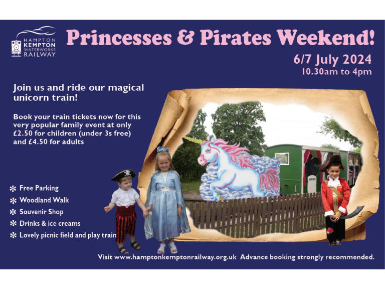 Princesses& Pirates Weekend! 6/7 July 2024