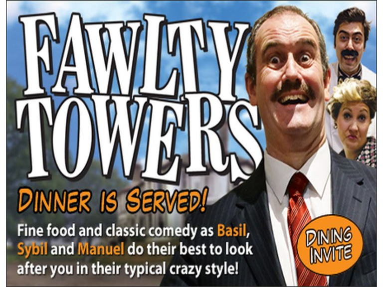 Fawlty Towers Comedy Dinner Show -04/10/2024