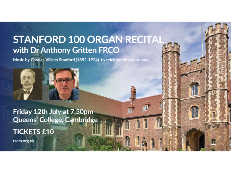 Organ Recital with Dr Anthony Gritten FRCO