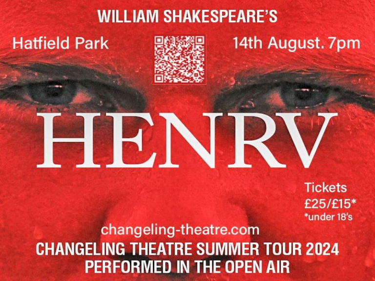 Changeling Theatre present Shakespeare's Henry V at Hatfield Park