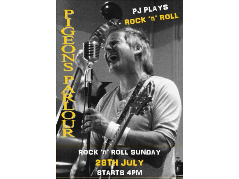 Rock 'n' Roll Sunday at Pigeon's Parlour 28th July 2024