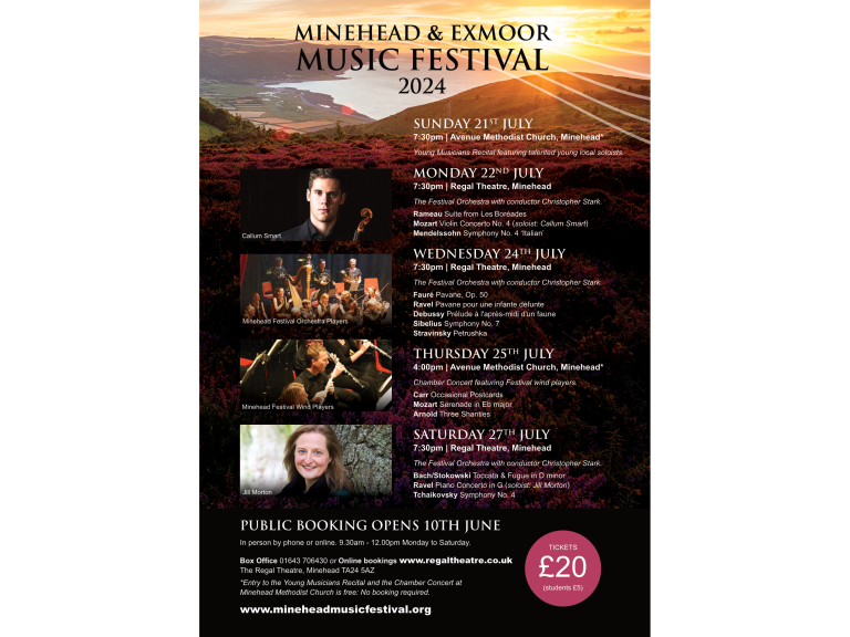 2024 Minehead & Exmoor Festival