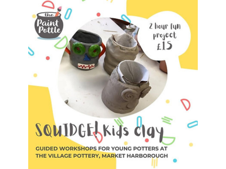 Guided Workshops for Young Potters at The Paint Pottle