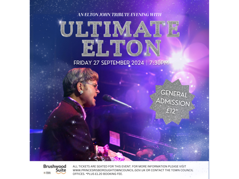 Ultimate Elton at the Brushwood Suite 