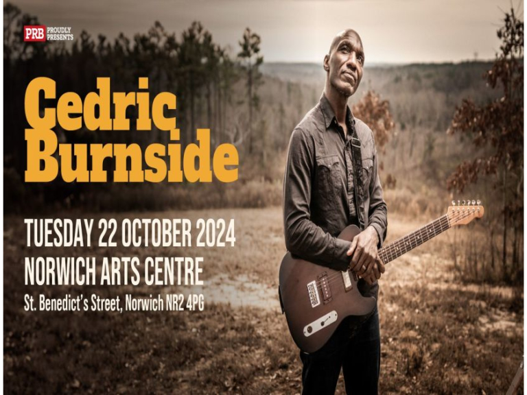 Cedric Burnside at Norwich Arts Centre - PRB Presents