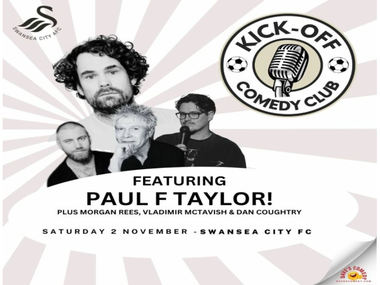 Kick Off Comedy Club at Swansea City FC