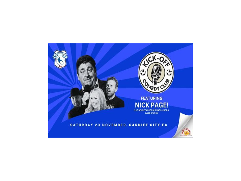 Kick-Off Comedy Night @ Cardiff City Football Club