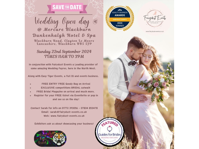 Wedding Open Day at Mercure Dunkenhalgh Hotel & Spa