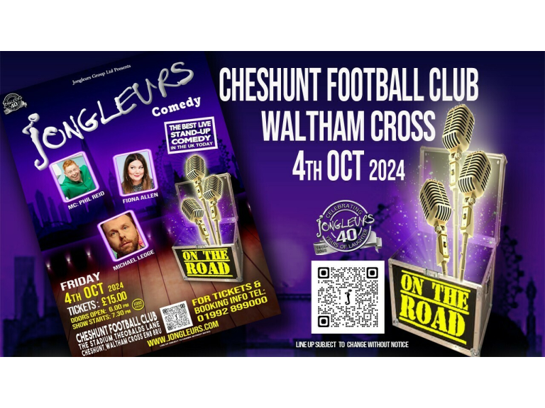 Jongleurs Entertainment at CheshuntFC