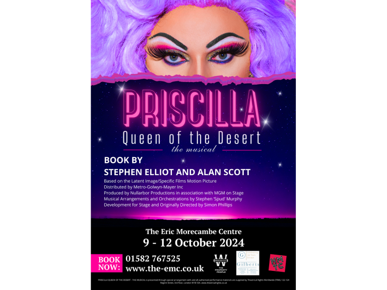 Priscilla is coming to Harpenden