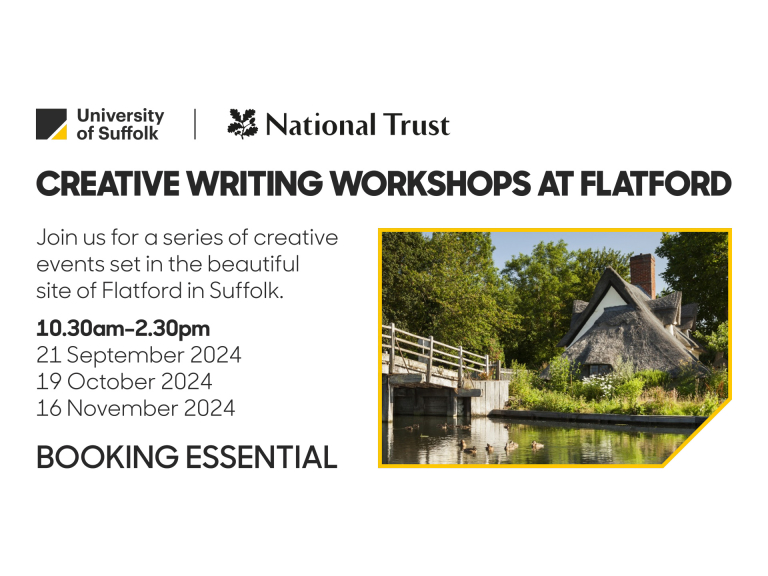 Creative Writing workshops at Flatford National Trust 