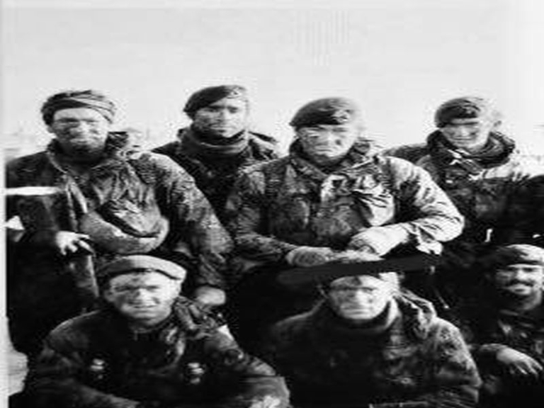 The Experiences of a Royal Marine Commando in the Falklands War