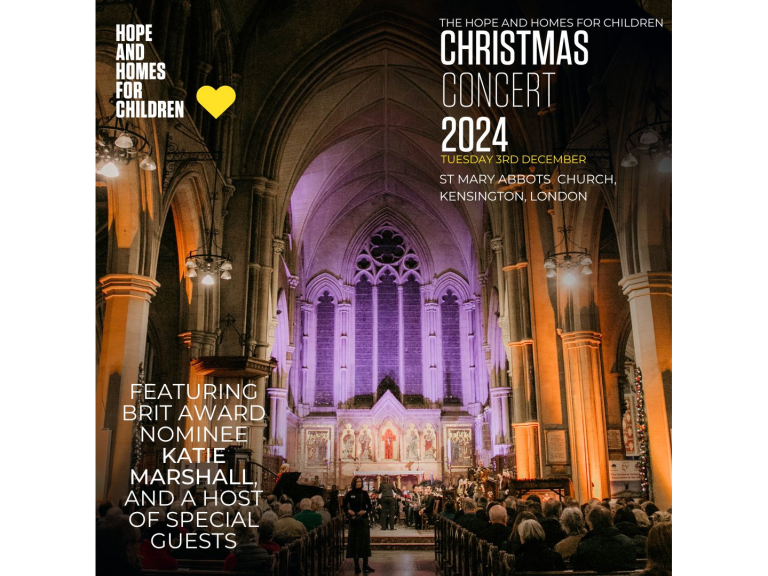 Hope and Homes for Children Charity Christmas Concert 